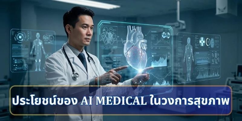 ประโยชน์ของ AI Medical ในวงการสุขภาพ