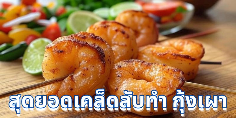 ทำความรู้จักกับ “กุ้งเผา” – เมนูยอดนิยมของคนรักอาหารทะเล