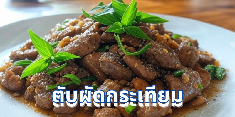 ตับผัดกระเทียม: สูตรลับความอร่อย ทำง่าย ได้รสชาติถูกปาก