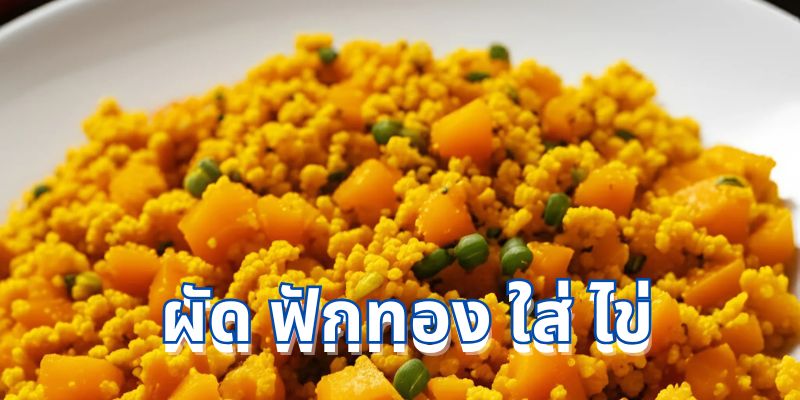 สูตรเด็ด “ผัด ฟักทอง ใส่ ไข่” อร่อยนุ่มละมุนลิ้น ทำง่าย ได้ประโยชน์