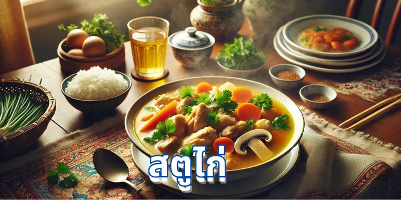 สตูไก่คืออะไร? ประโยชน์ของสตูไก่