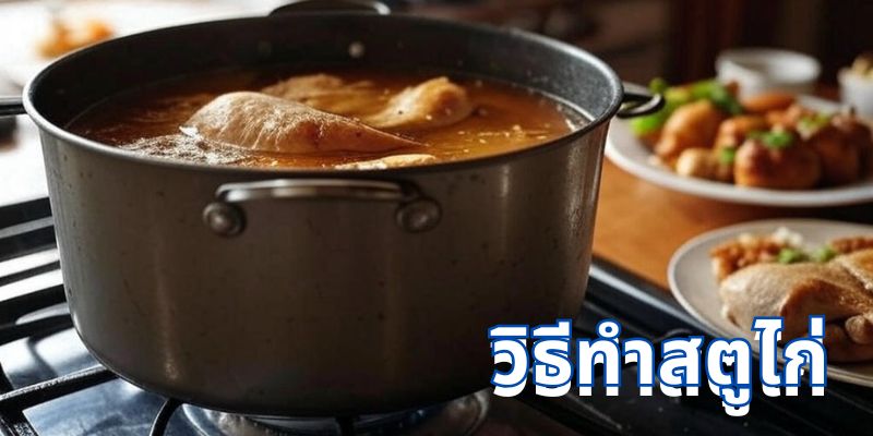 วิธีทำสตูไก่