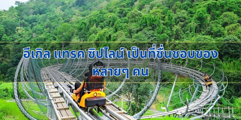 ทำไม อีเกิ้ล แทรค ซิปไลน์ ถึงเป็นที่นิยม?