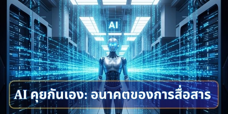 AI คุยกันเอง: อนาคตของการสื่อสาร