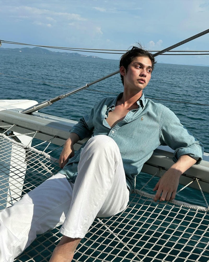Full-on masculine fashion by Bright Vachirawit