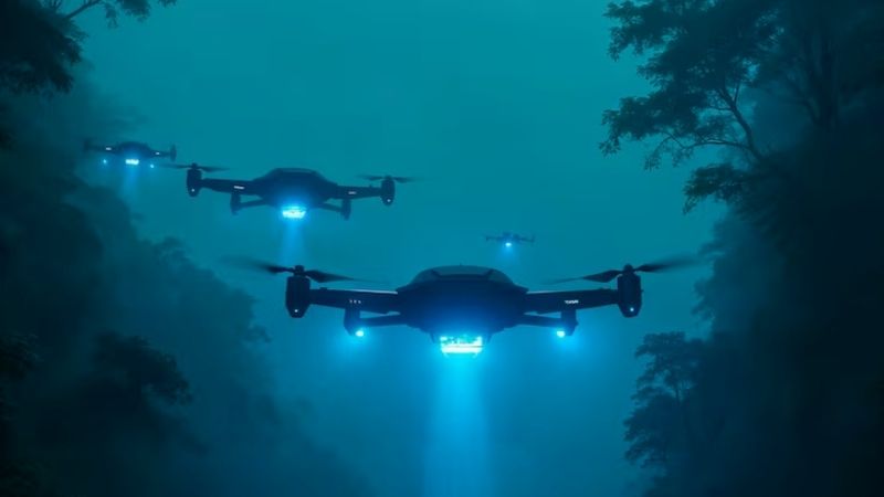 การประยุกต์ใช้ Drone AI ในอุตสาหกรรมต่าง ๆ