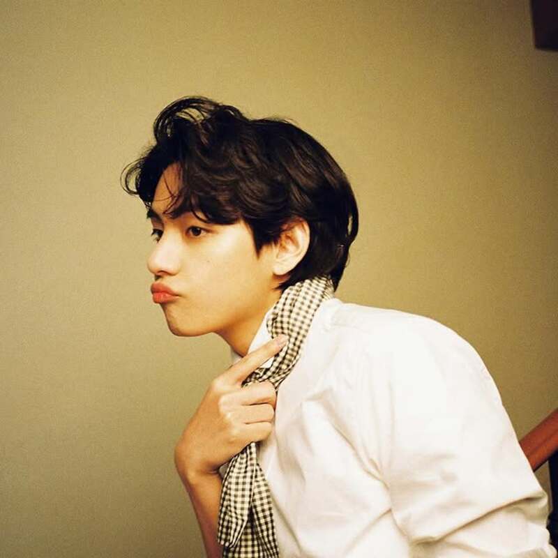 A stunning photo collection of V BTS V showcasing his cool, sexy, edgy, high-fashion, and manwear-inspired style 1