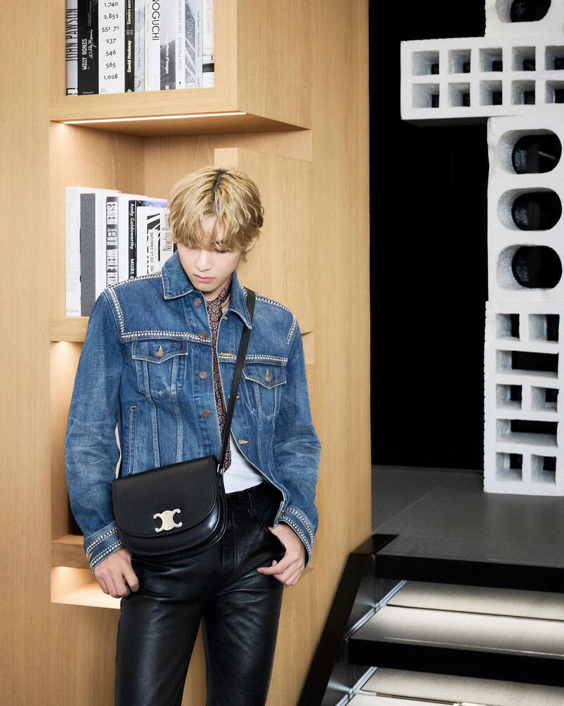 A stunning photo collection of V BTS V showcasing his cool, sexy, edgy, high-fashion, and manwear-inspired style 18
