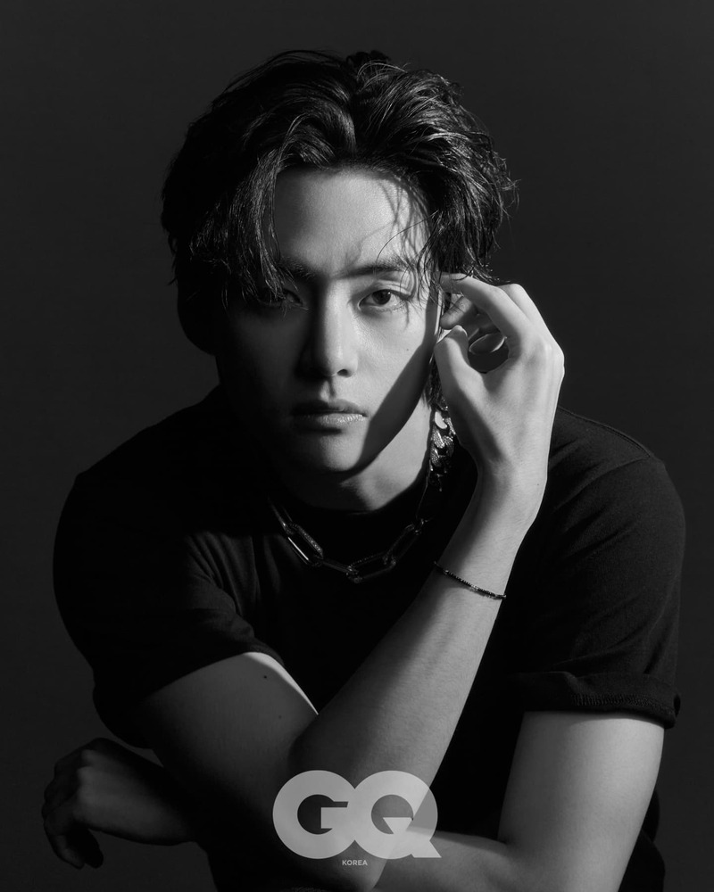 A stunning photo collection of V BTS V showcasing his cool, sexy, edgy, high-fashion, and manwear-inspired style 2