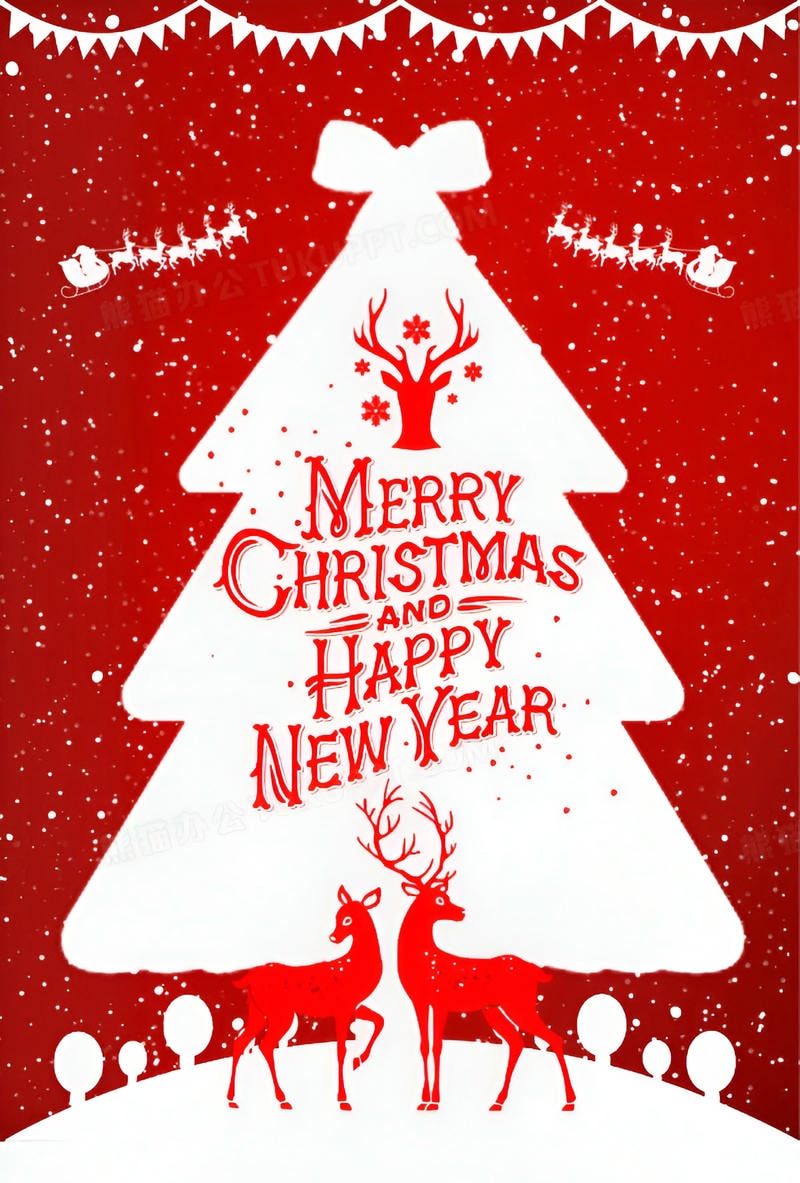 merry christmas & new year images