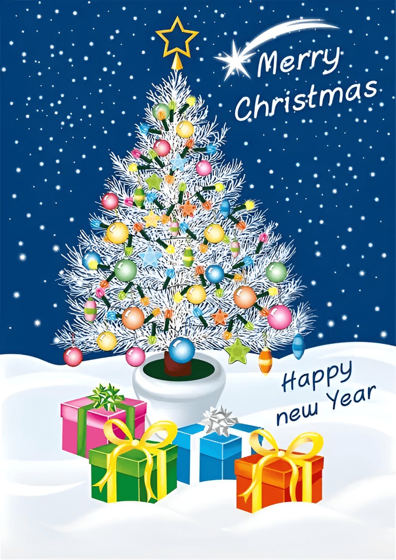 pretty merry christmas images