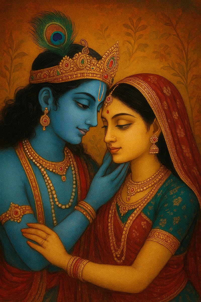 radha krishna love dp for whatsapp
