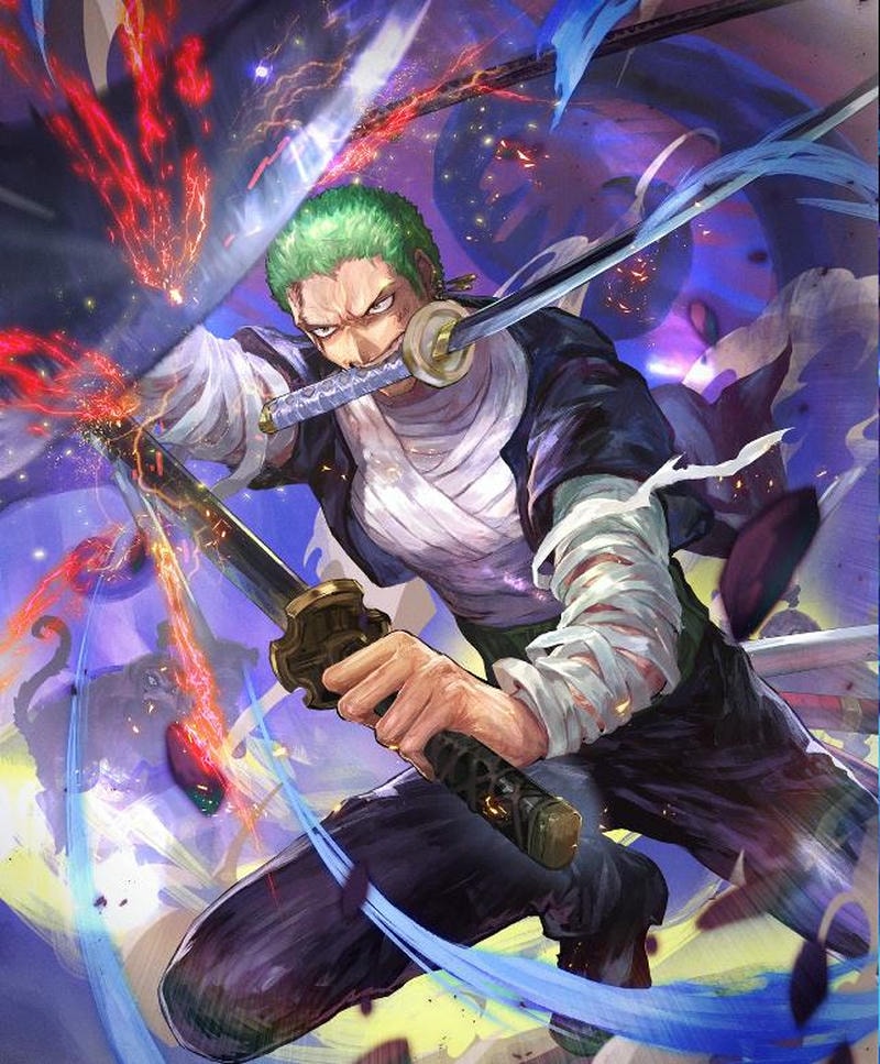 anime heroes roronoa zoro