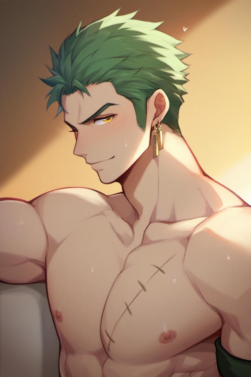 anime heroes zoro three sword style