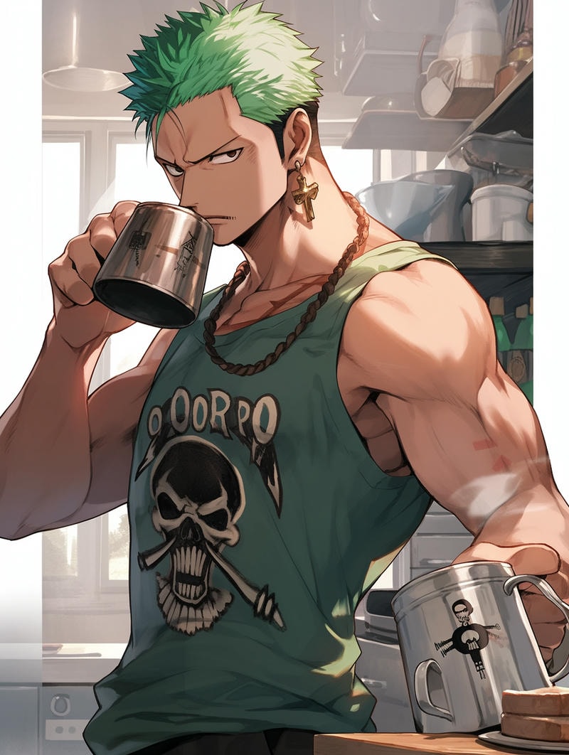 anime heroes zoro