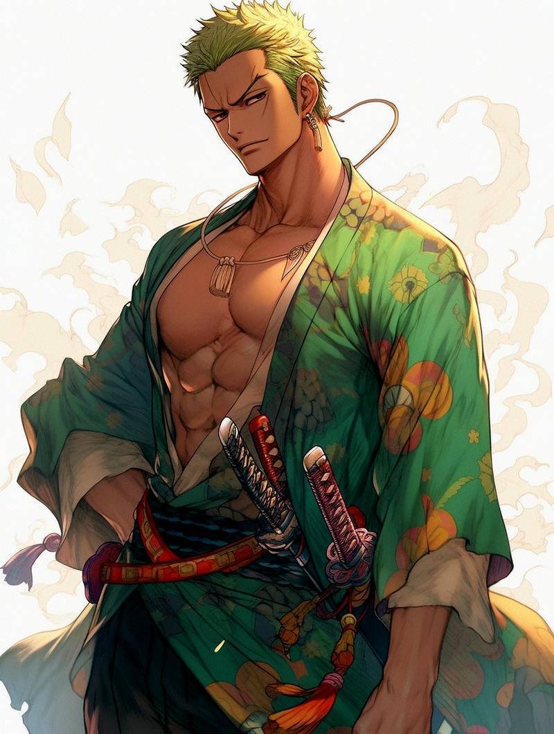 anime zoro roronoa