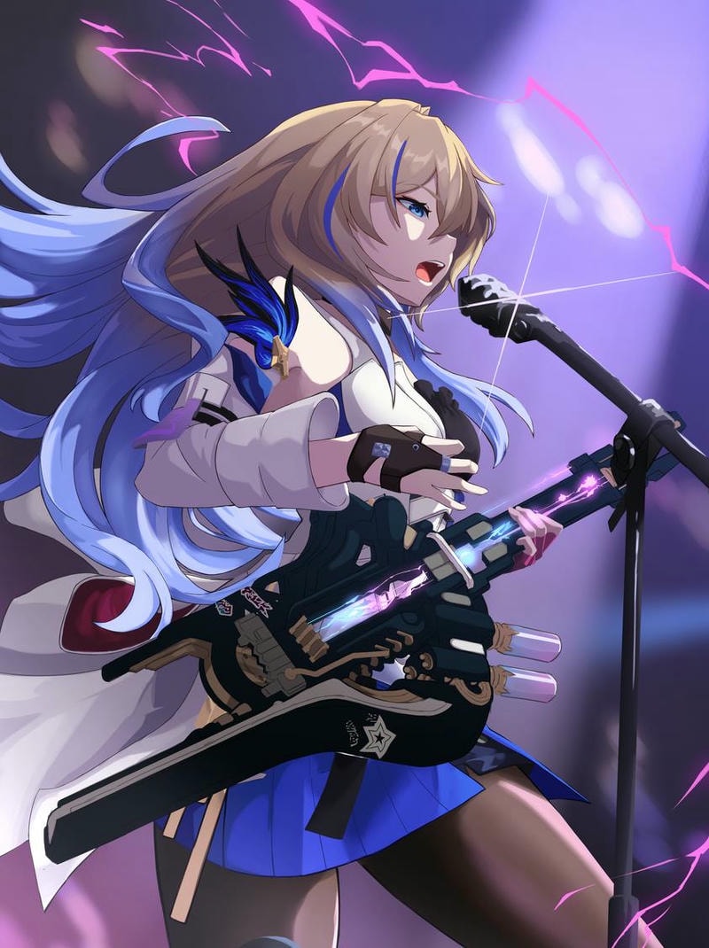 honkai star rail serval guitar