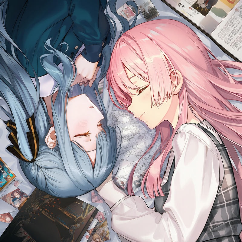 manga yuri anime