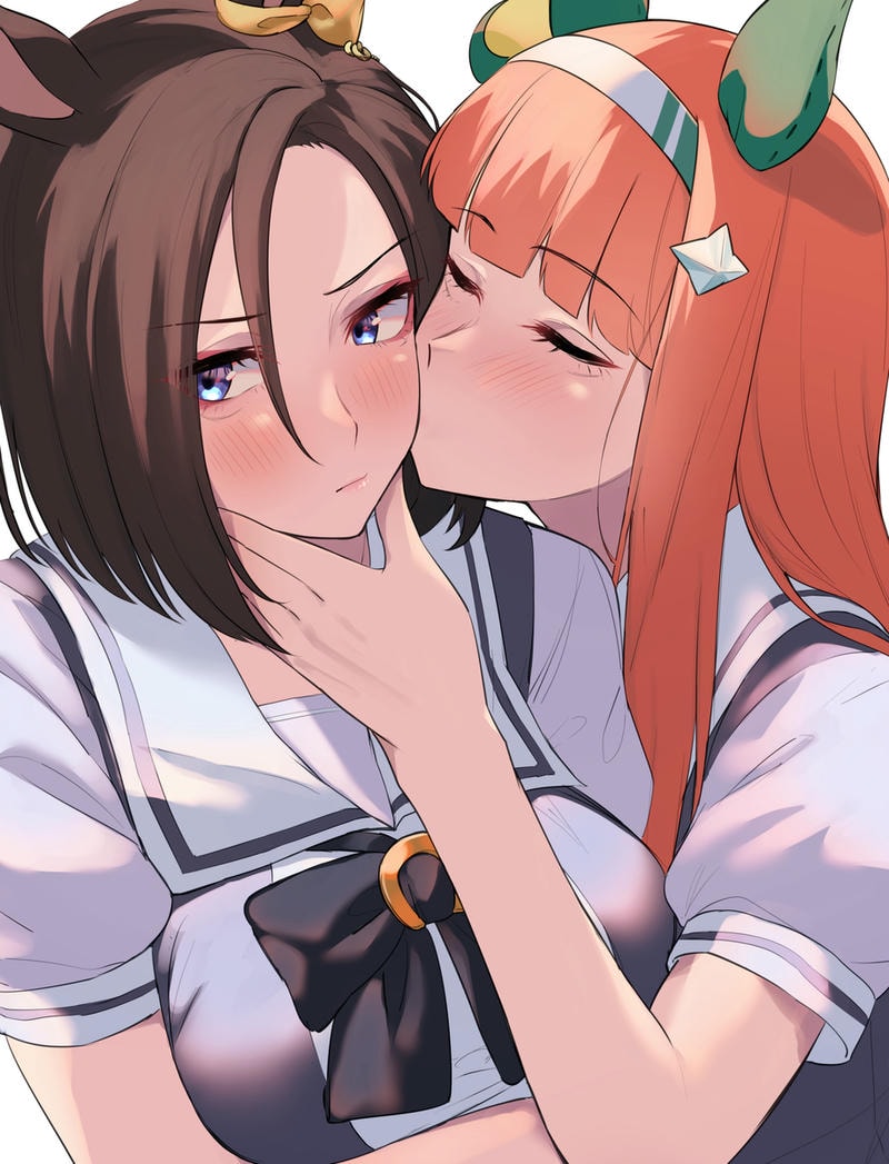 yuri anime kiss