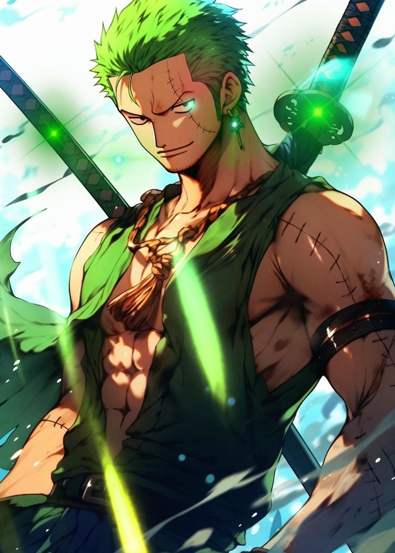 zoro 5 sword style