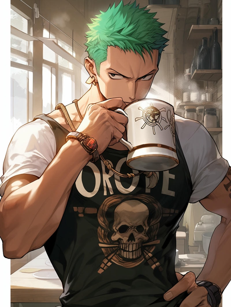 zoro getting lost in other anime