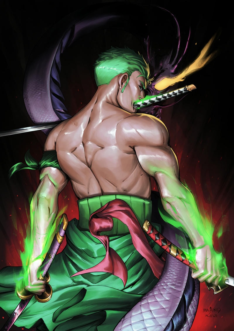 zoro lost in other anime